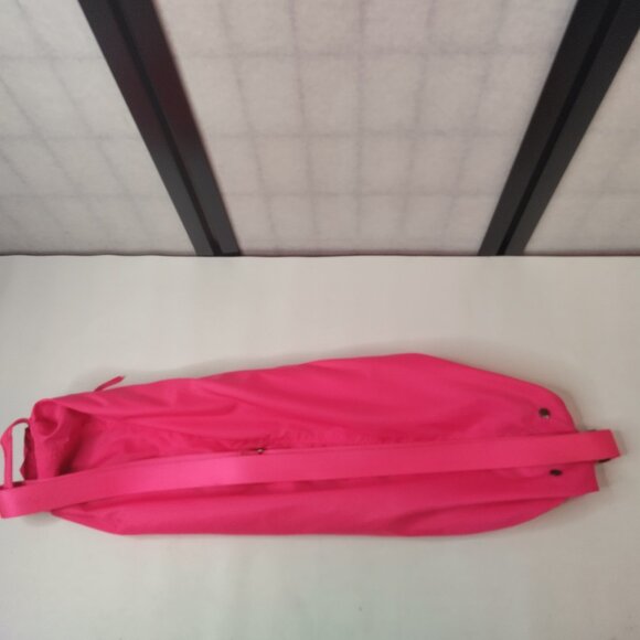 lululemon Neon Pink The Yoga Bag Adjustable Straps w/ Zipper Pockets Water-Repel - Picture 5 of 16